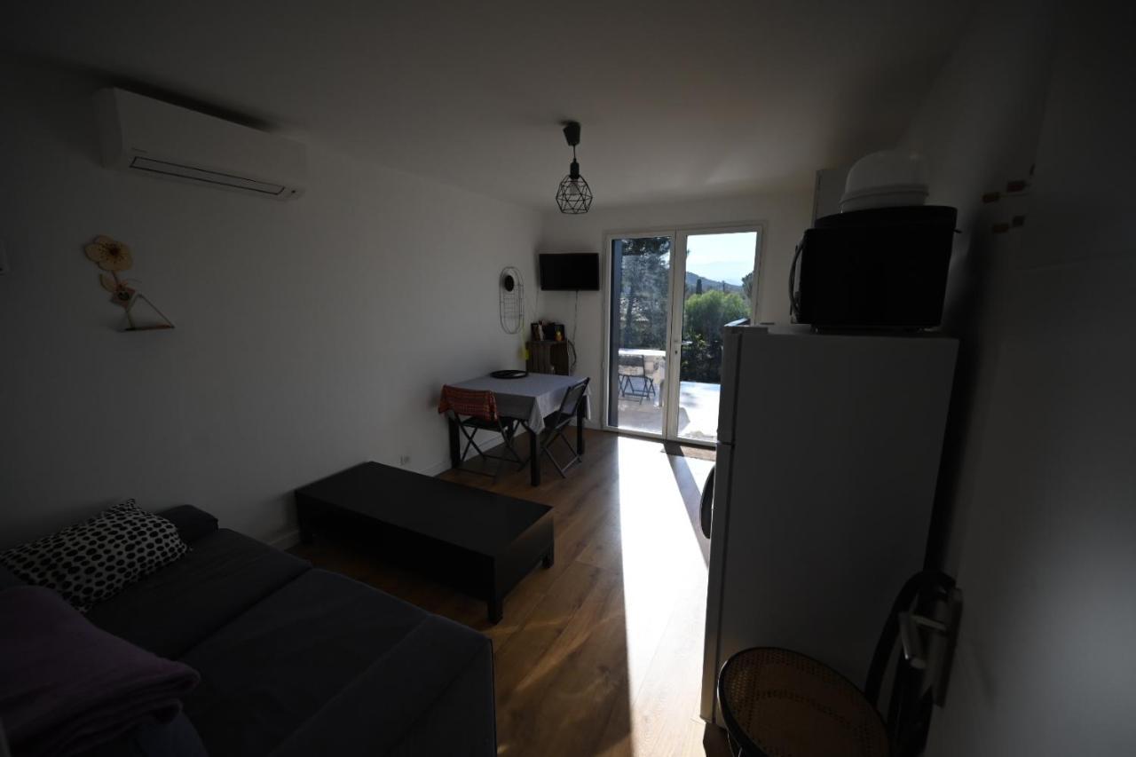 Charmant appartement F2 neuf Patrimonio Exterior foto
